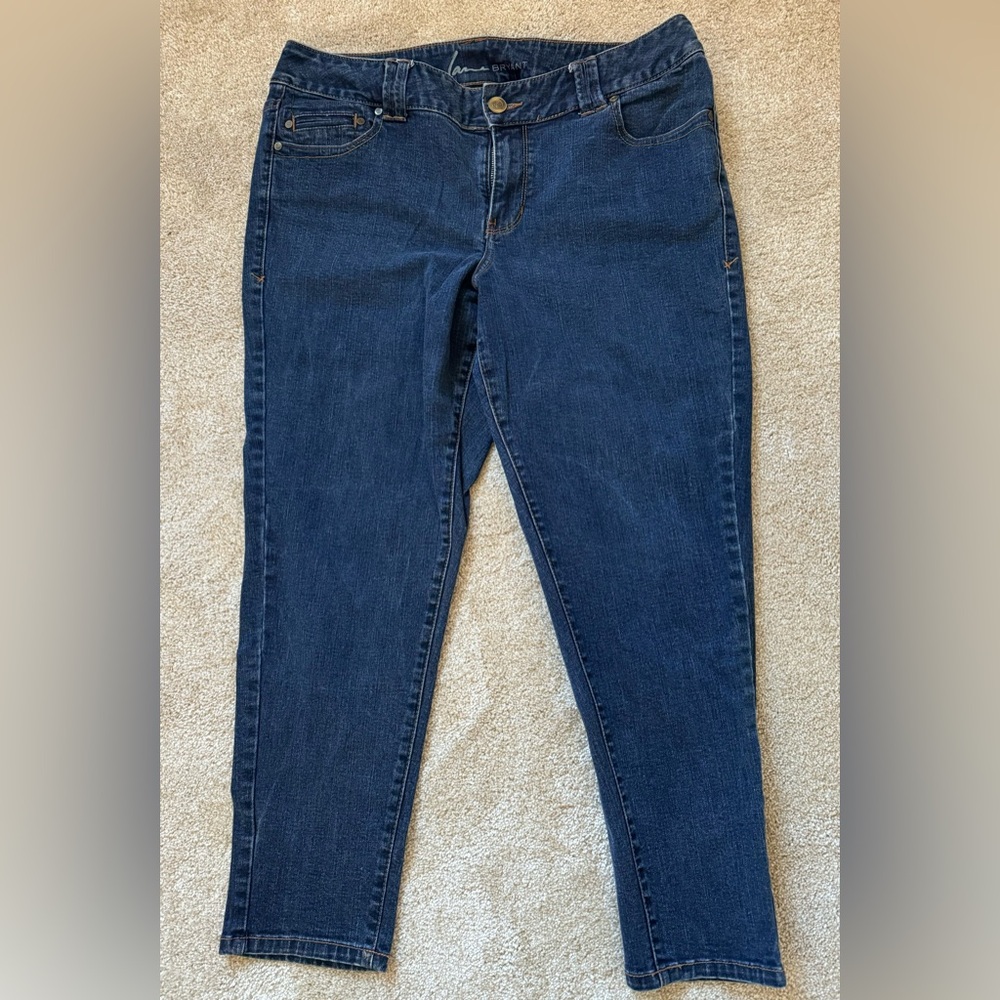 Lane Bryant, size 16 petite skinny jeans
